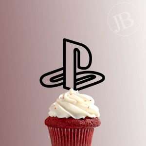 Playstation Logo 225-109 Cupcake Topper