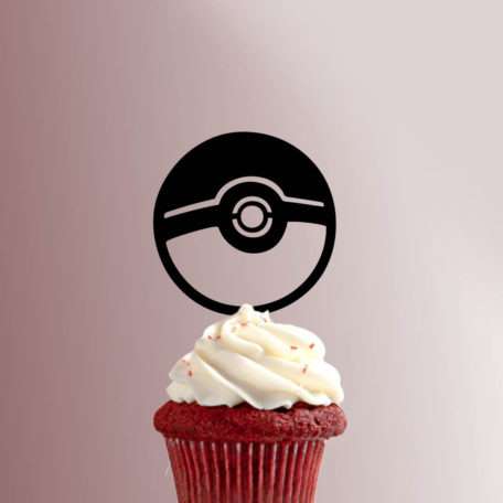 Pokemon - Pokeball 228-108 Cupcake Topper