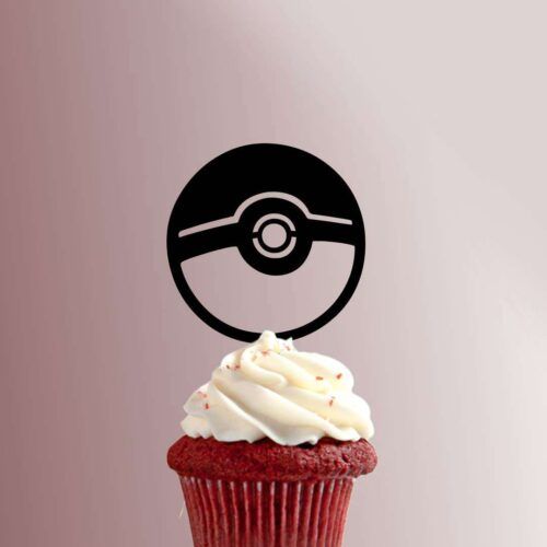 Pokemon - Pokeball 228-108 Cupcake Topper