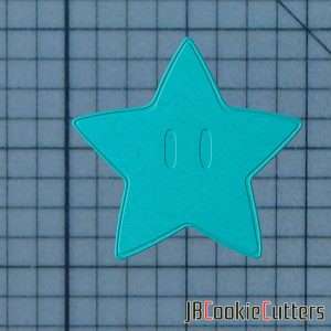 Super Mario - Star 227-278 Cookie Cutter and Stamp