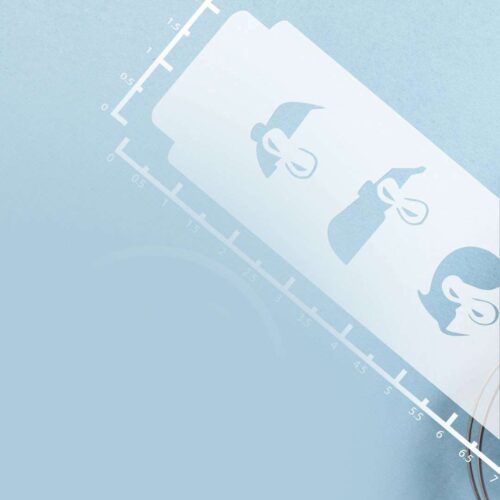 The Incredibles 783-A640 Stencil Strip