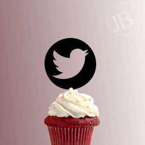 Twitter Logo 225-111 Cupcake Topper