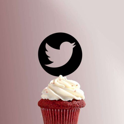 Twitter Logo 225-111 Cupcake Topper