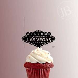 Welcome to Fabulous Las Vegas 228-106 Cupcake Topper