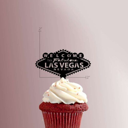 Welcome to Fabulous Las Vegas 228-106 Cupcake Topper