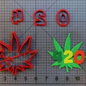 420 Leaf 266-B124 Cookie Cutter Set