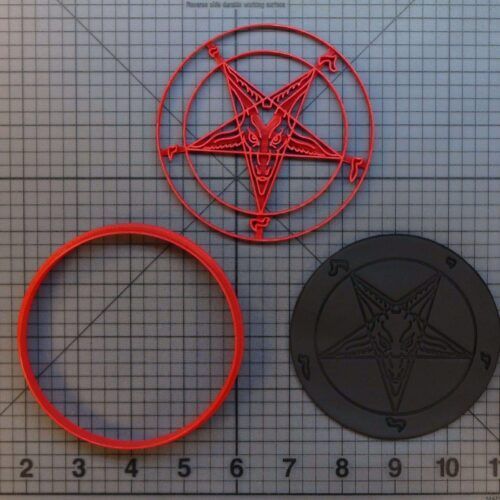 Baphomet 266-B137 Cookie Cutter Set