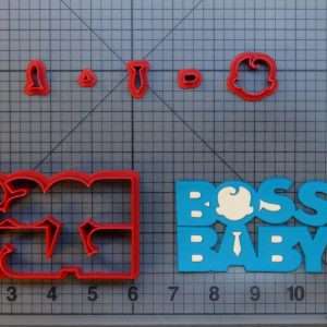 Boss Baby Logo 266-B216 Cookie Cutter Set (4 inch)