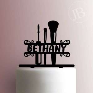 Custom Makeup 225-639 Cake Topper