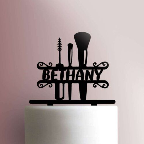 Custom Makeup 225-639 Cake Topper