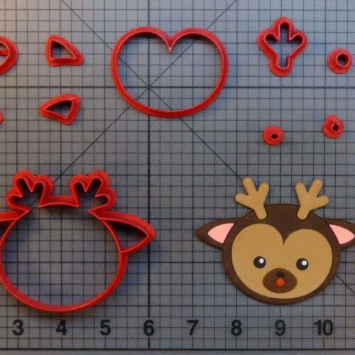 Cute Deer 266-B053 Cookie Cutter Set
