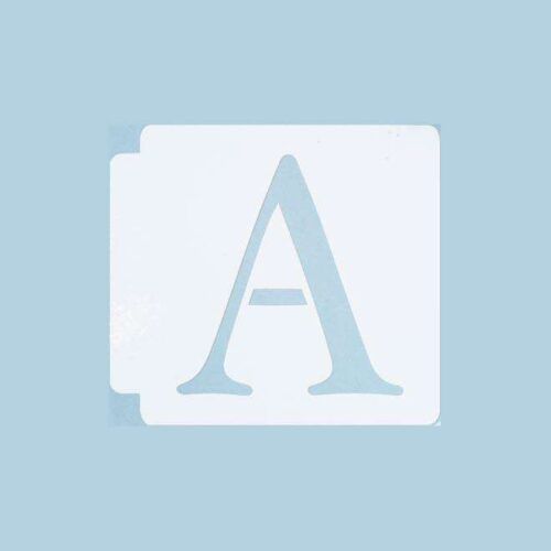 Greek Alphabet Font Uppercase 783-A525 Stencils (2)