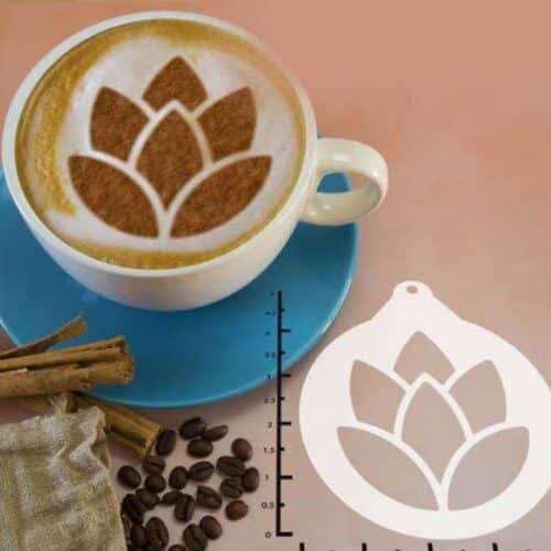Hop 263-138 Latte Art Stencil
