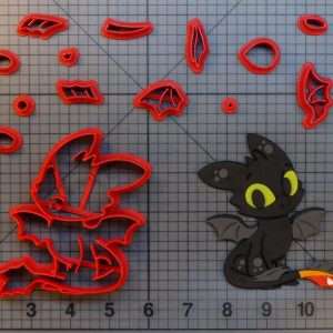 How To Train Your Dragon - Toothless 266-B082 Cookie Cutter Set