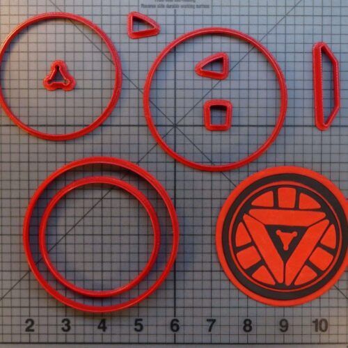 Iron Man - Arc Reactor 266-B085 Cookie Cutter Set
