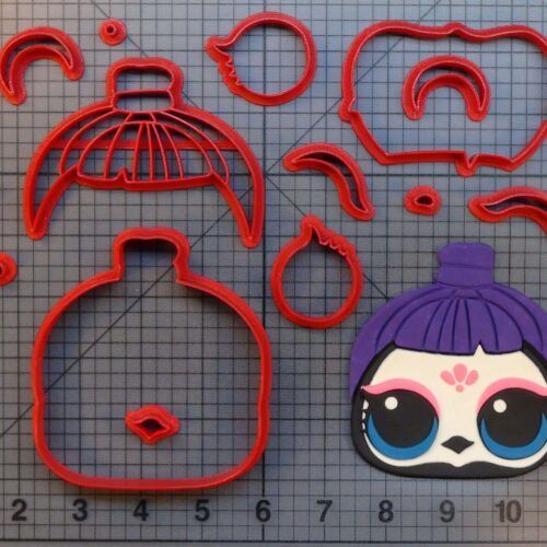 LOL Surprise Dolls - Cuervo Bonito 266-B168 Cookie Cutter Set