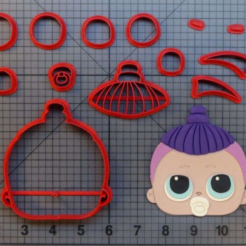 LOL Surprise Dolls - Lil Caddy Boi 266-B164 Cookie Cutter Set