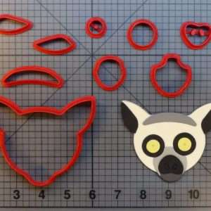 Lemur 266-B064 Cookie Cutter Set