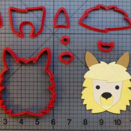 Llama 266-A980 Cookie Cutter Set