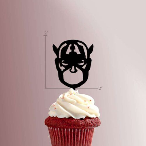 Marvel Captain America 228-135 Cupcake Topper