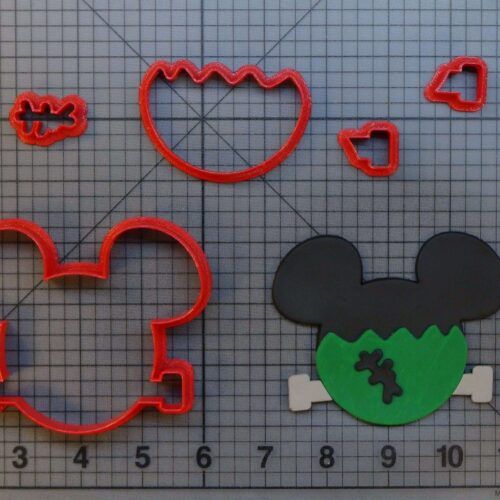 Mickey Mouse Frankenstein 266-B138 Cookie Cutter Set