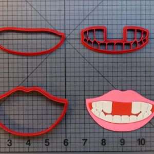 Missing Teeth 266-B043 Cookie Cutter Set