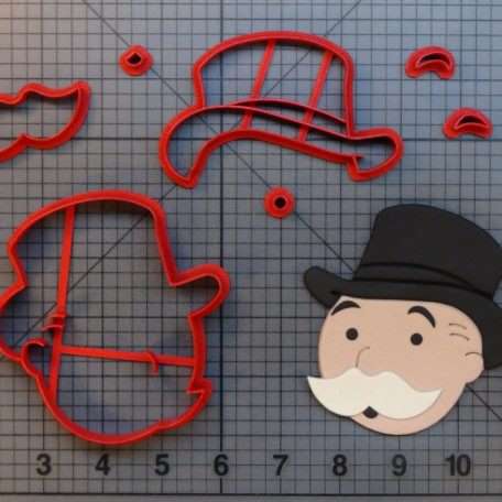 Monopoly 266-B040 Cookie Cutter Set