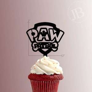 Paw Patrol Logo 228-125 Cupcake Topper