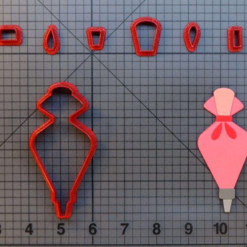 Piping Bag 266-A982 Cookie Cutter Set