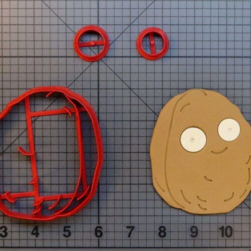 Plants Vs Zombies - Potato 266-B056 Cookie Cutter Set