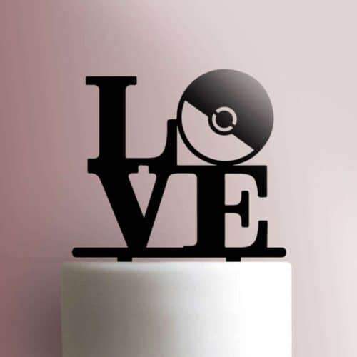 Pokemon Love 225-638 Cake Topper