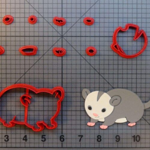 Possum 266-B063 Cookie Cutter Set