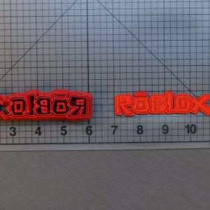 Roblox Logo 266-B147 Cookie Cutter