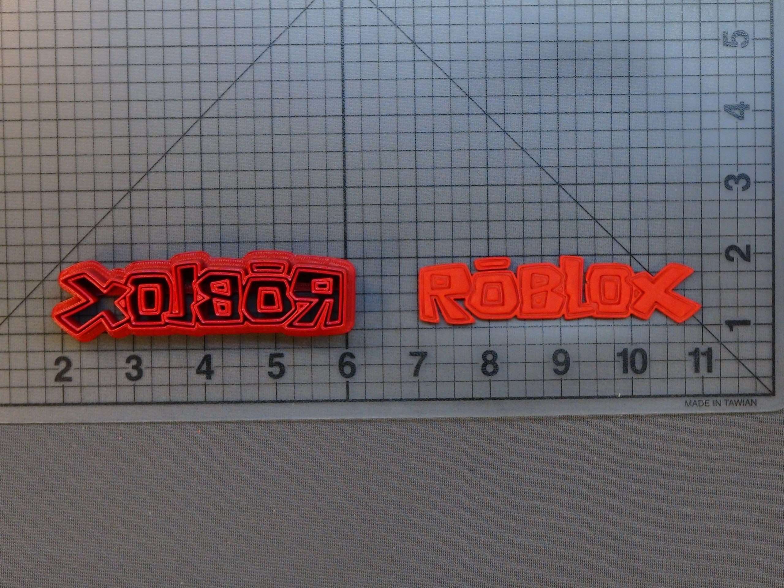 Roblox Logo 266 B147 Cookie Cutter