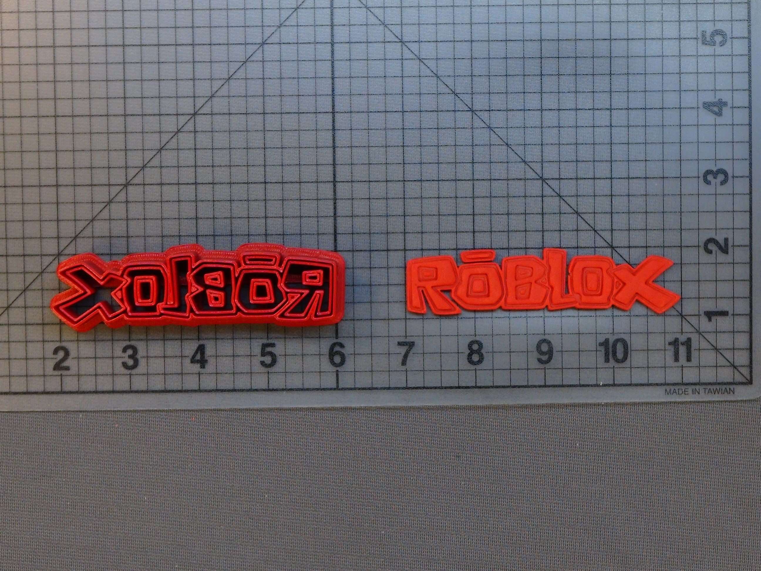 Roblox Logo 266 B147 Cookie Cutter - roblox font used