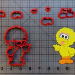 Sesame Street - Big Bird Baby 266-B130 Cookie Cutter Set