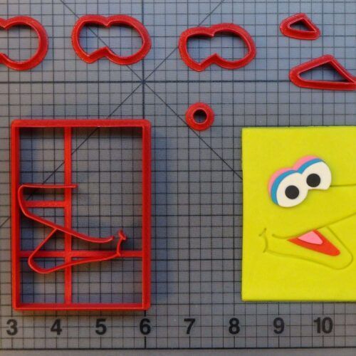 Sesame Street - Big Bird Bar 266-B131 Cookie Cutter Set