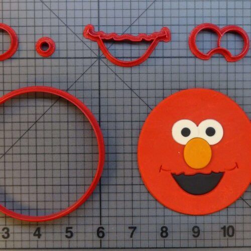 Sesame Street - Elmo 266-B159 Cookie Cutter Set