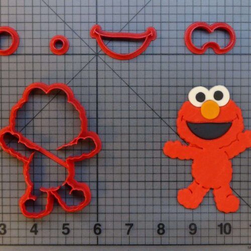 Sesame Street - Elmo Baby 266-B125 Cookie Cutter Set