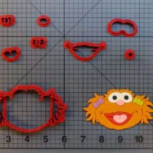 Sesame Street - Zoe 266-B116 Cookie Cutter Set