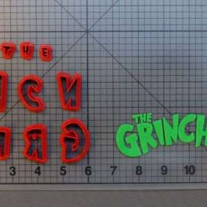 The Grinch 266-A984 Cookie Cutter Set