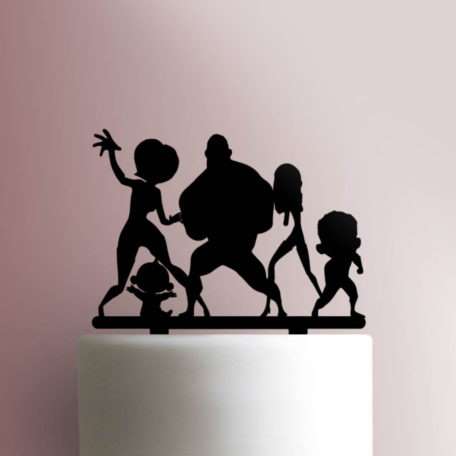 The Incredibles 225-650 Cake Topper
