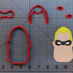 The Incredibles - Bob Parr 266-B087 Cookie Cutter Set