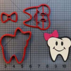 Tooth Girl 266-B049 Cookie Cutter Set