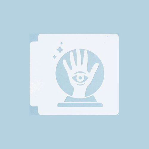 All Seeing Eye Crystal Ball 783-A951 Stencil