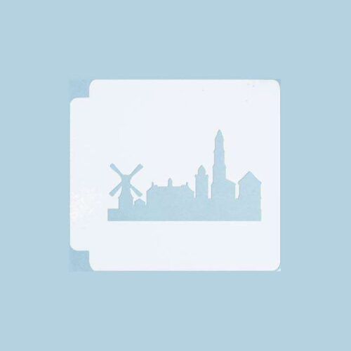Amsterdam Skyline 783-B065 Stencil