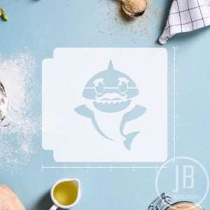 Baby Shark Grandpa Shark 783-A812 Stencil