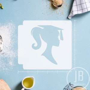 Barbie Graduation 783-A993 Stencil