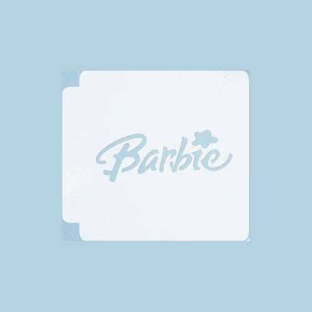 Barbie Logo 2004 783-A927 Stencil