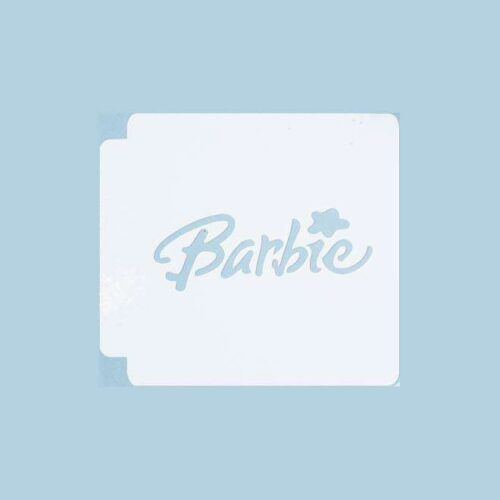Barbie Logo 2004 783-A927 Stencil